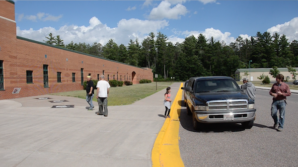 Wayne takes us to Lac du Flambeau Public School