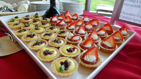 Desserts at the Dejope reception